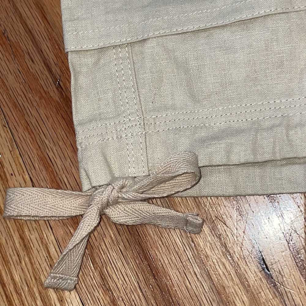 NEW Y2K 00 Baby Phat 2 piece linen suit vest outfit vest w Short 5 / M - Picture 12 of 17